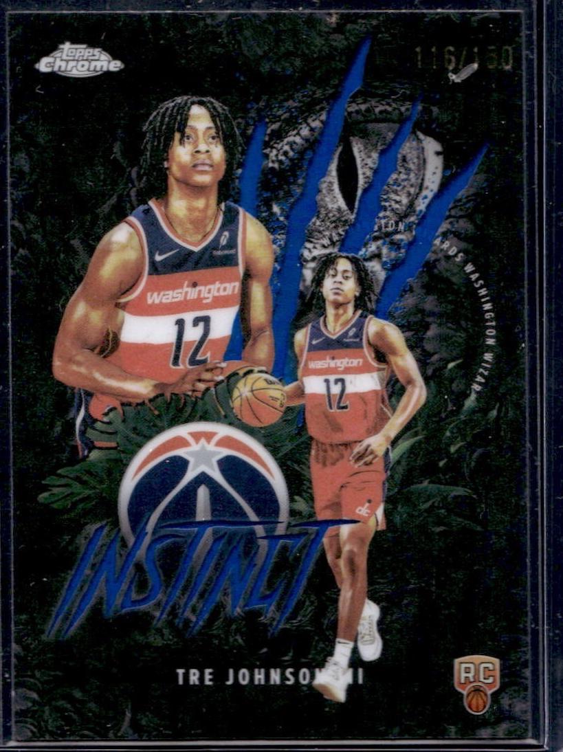 Tre Johnson III [Refractor Blue] #INS-16