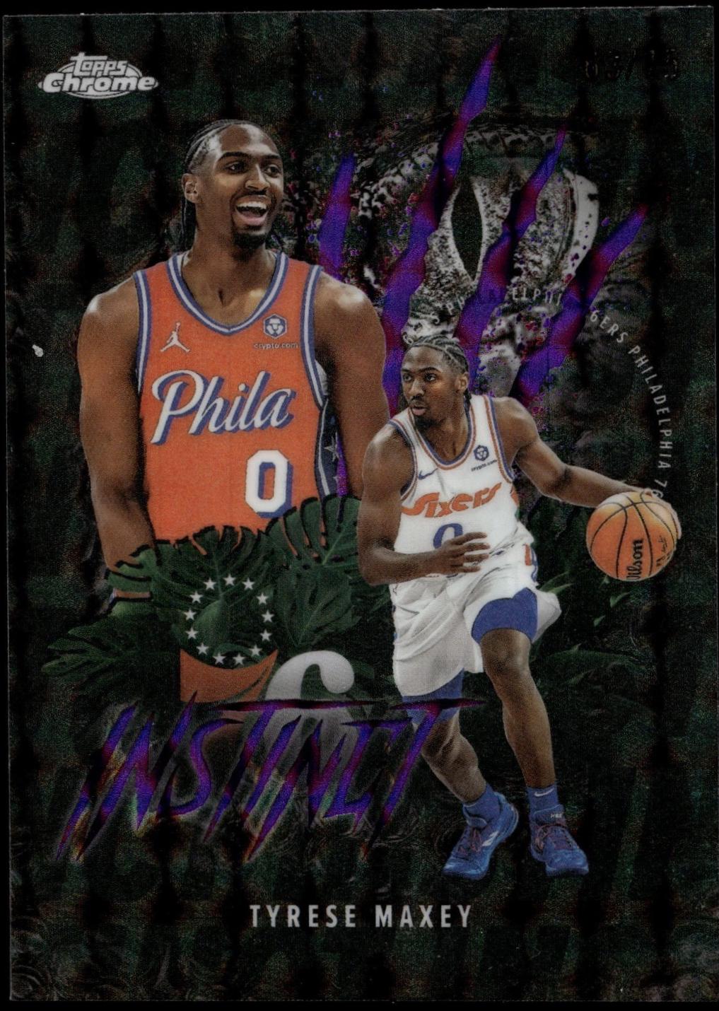 Tyrese Maxey [Refractor Purple] #INS-6
