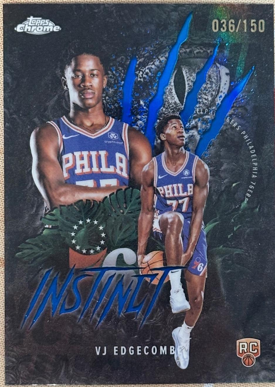 VJ Edgecombe [Refractor Blue] #INS-13