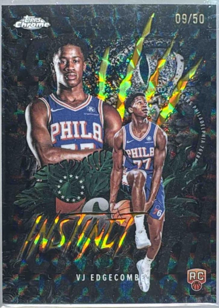 VJ Edgecombe [Refractor Gold Geometric] #INS-13