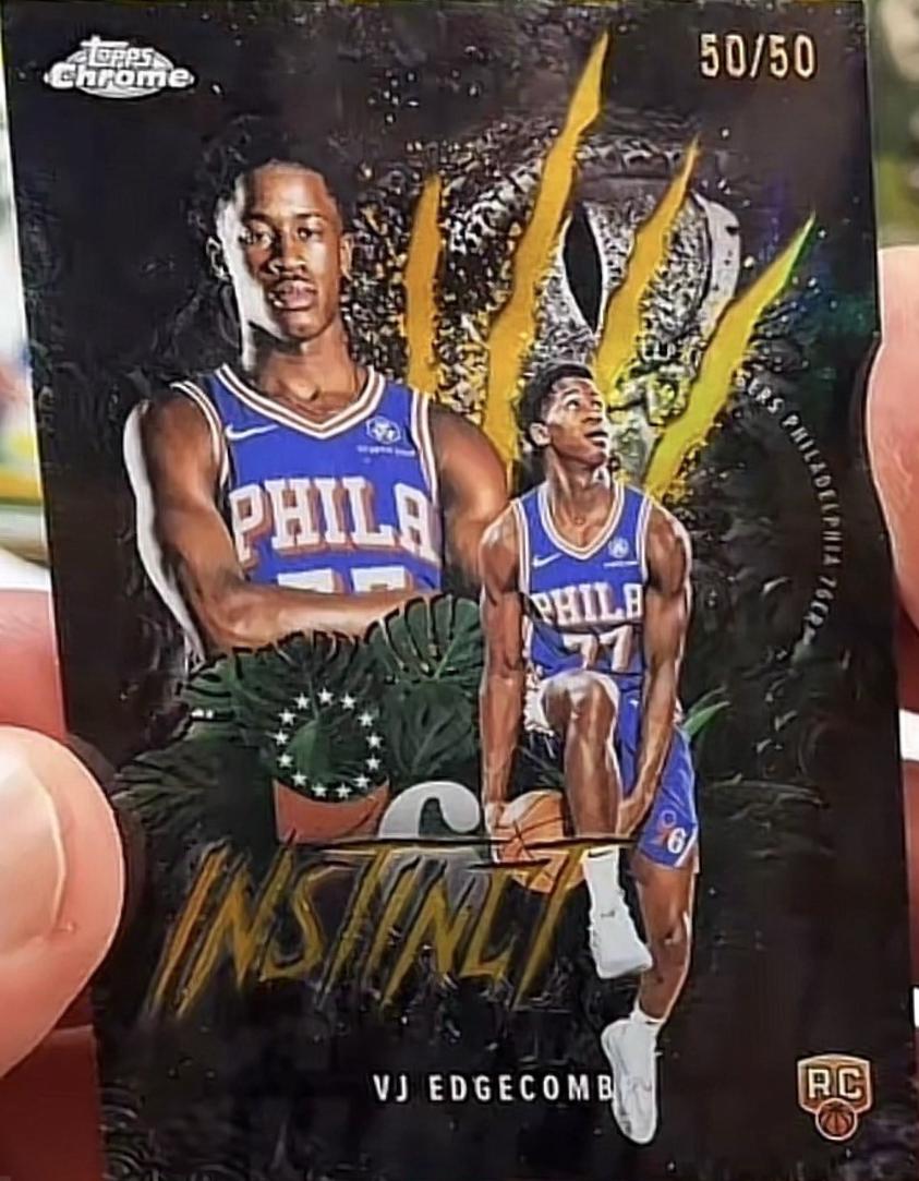 VJ Edgecombe [Refractor Gold] #INS-13