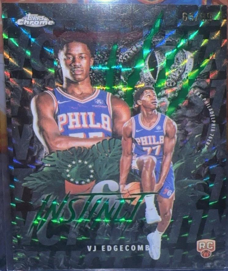 VJ Edgecombe [Refractor Green Geometric] #INS-13