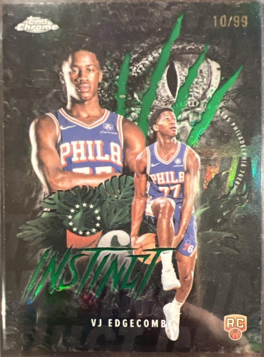 VJ Edgecombe [Refractor Green] #INS-13