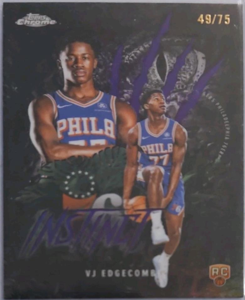VJ Edgecombe [Refractor Purple] #INS-13