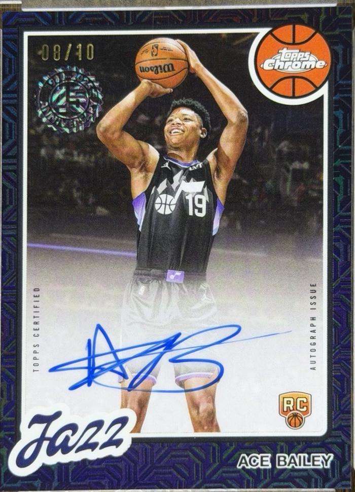 Ace Bailey [Refractor Black] #TCAR-AB