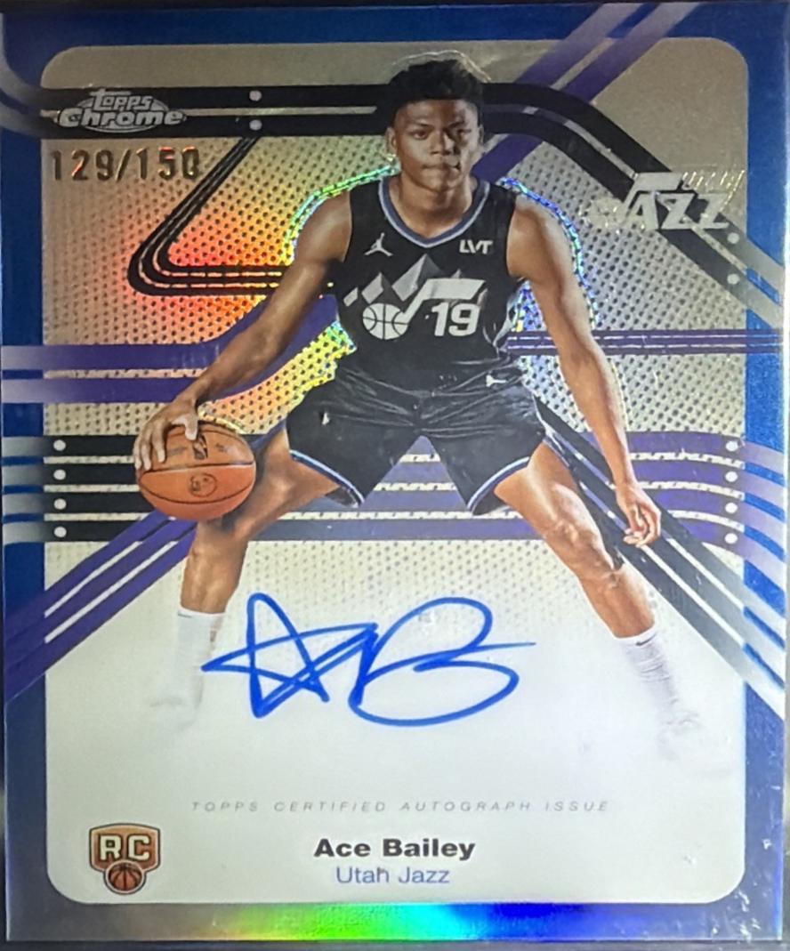 Ace Bailey [Refractor Blue] #TCAR-AB