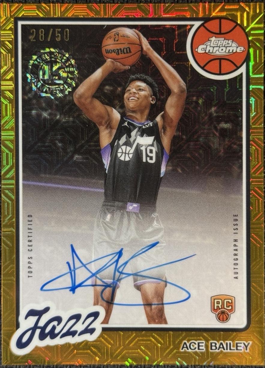 Ace Bailey [Refractor Gold] #TCAR-AB