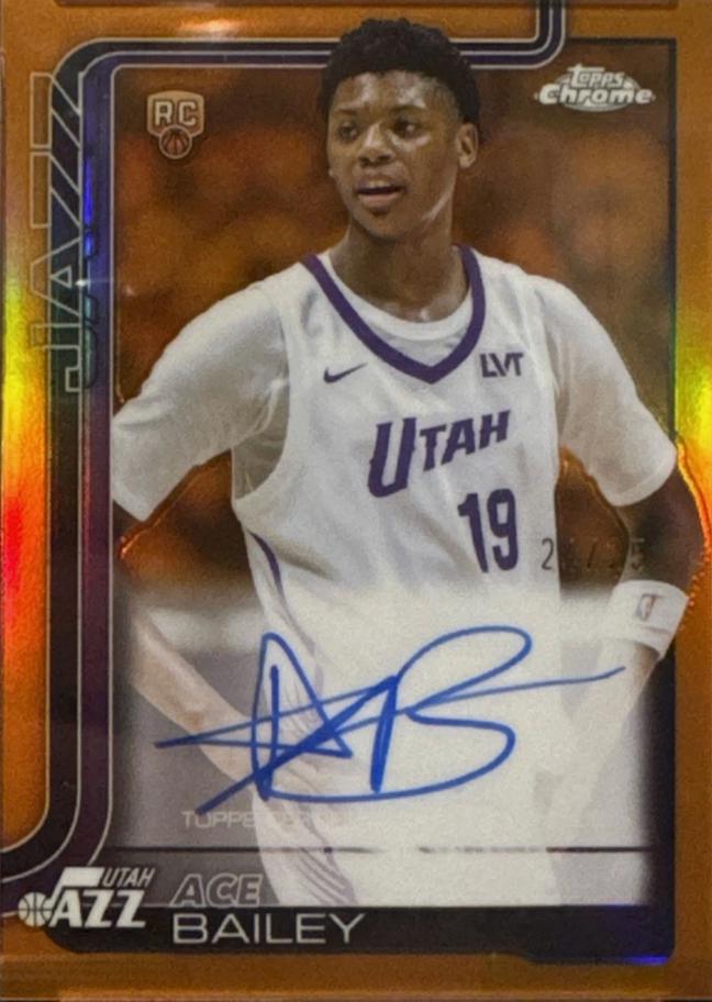 Ace Bailey [Refractor Orange] #TCAR-AB