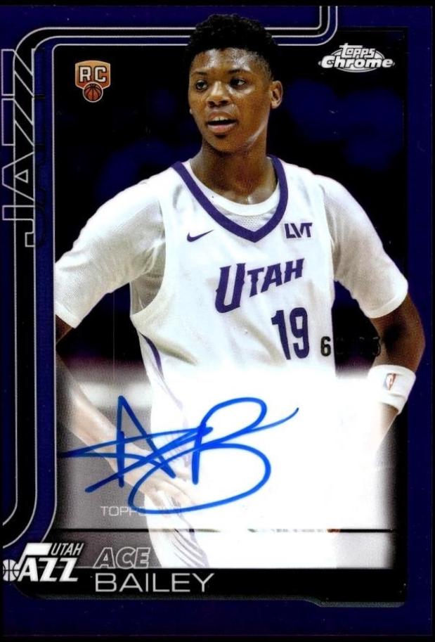 Ace Bailey [Refractor Purple] #TCAR-AB