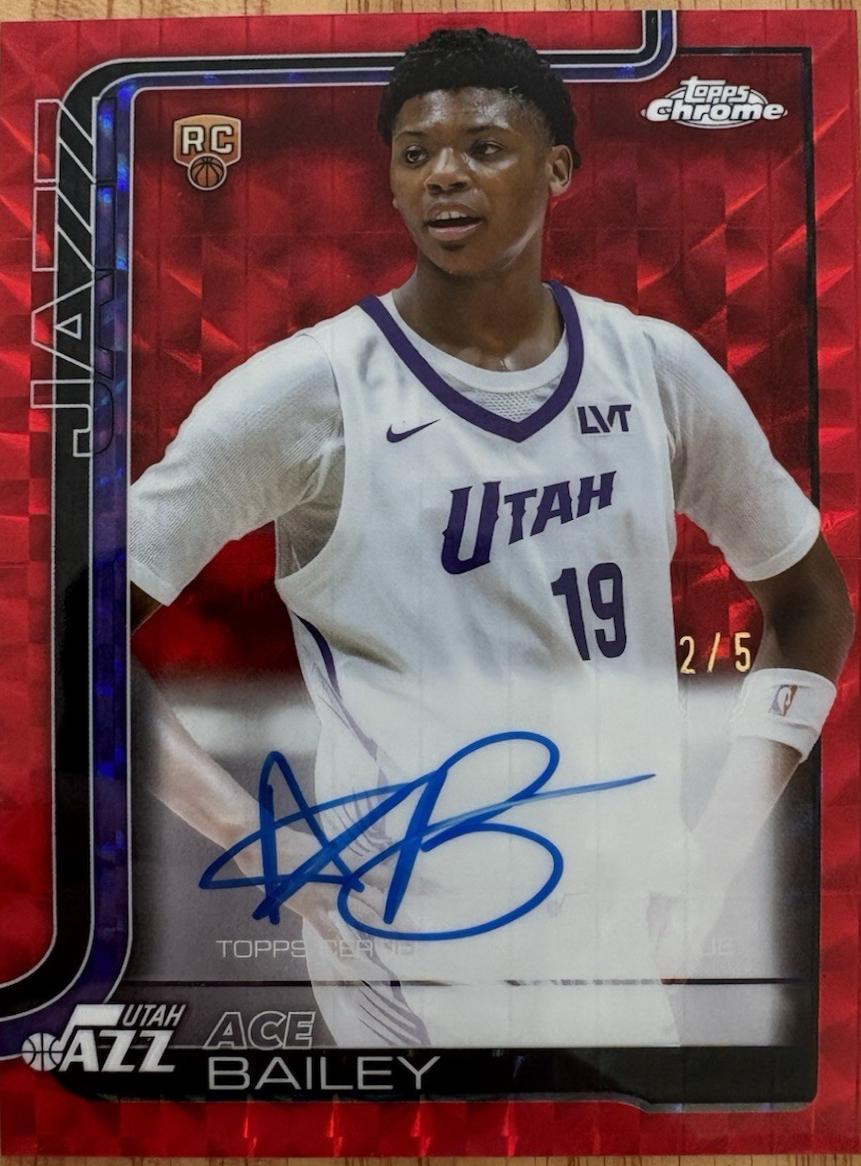 Ace Bailey [Refractor Red] #TCAR-AB