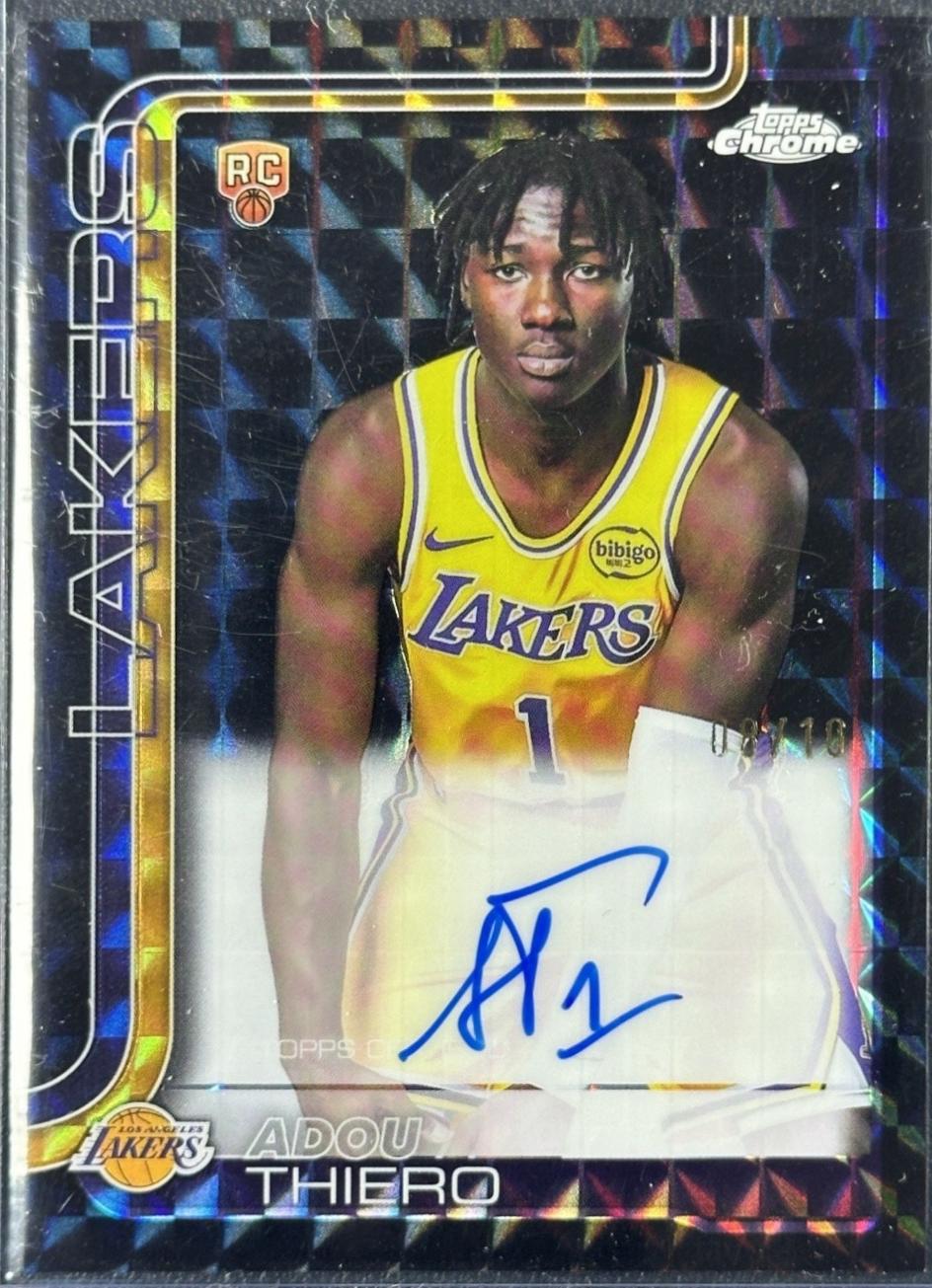 Adou Thiero [Refractor Black] #TCAR-AT