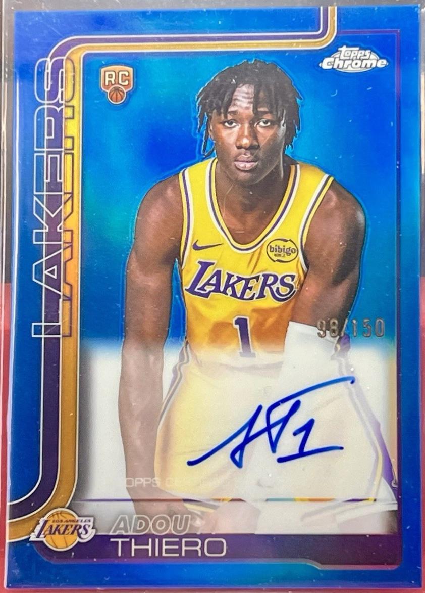Adou Thiero [Refractor Blue] #TCAR-AT
