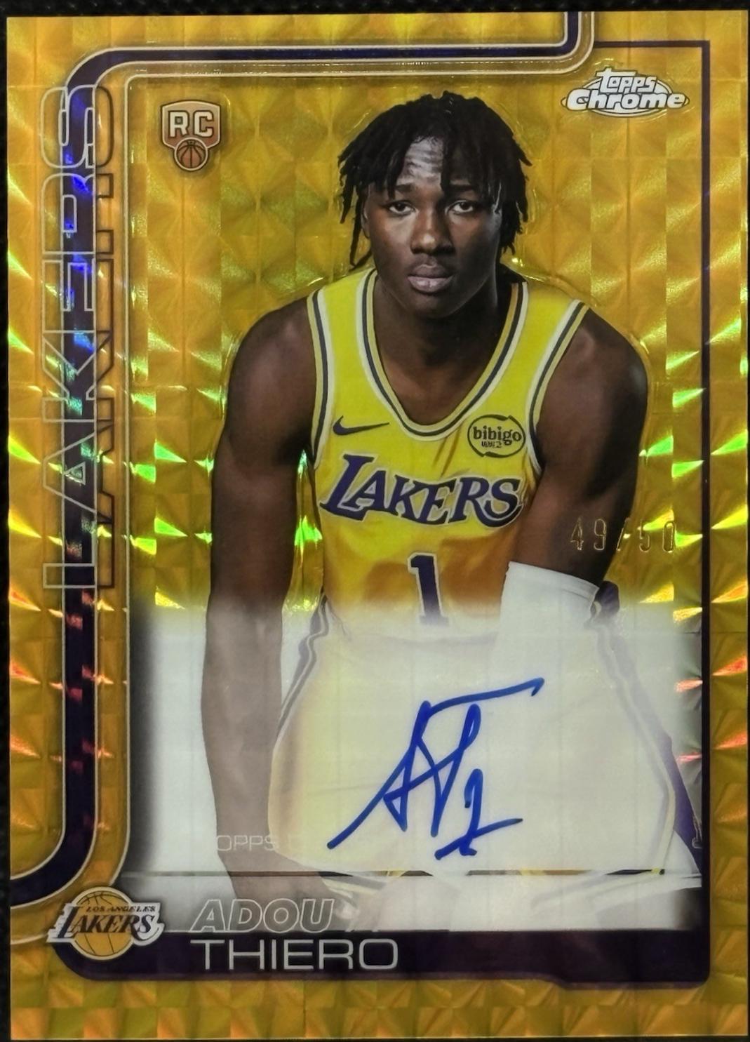 Adou Thiero [Refractor Gold] #TCAR-AT