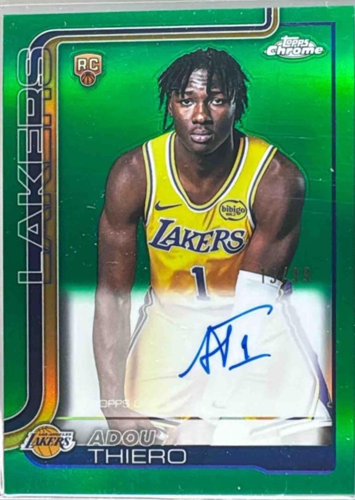 Adou Thiero [Refractor Green] #TCAR-AT