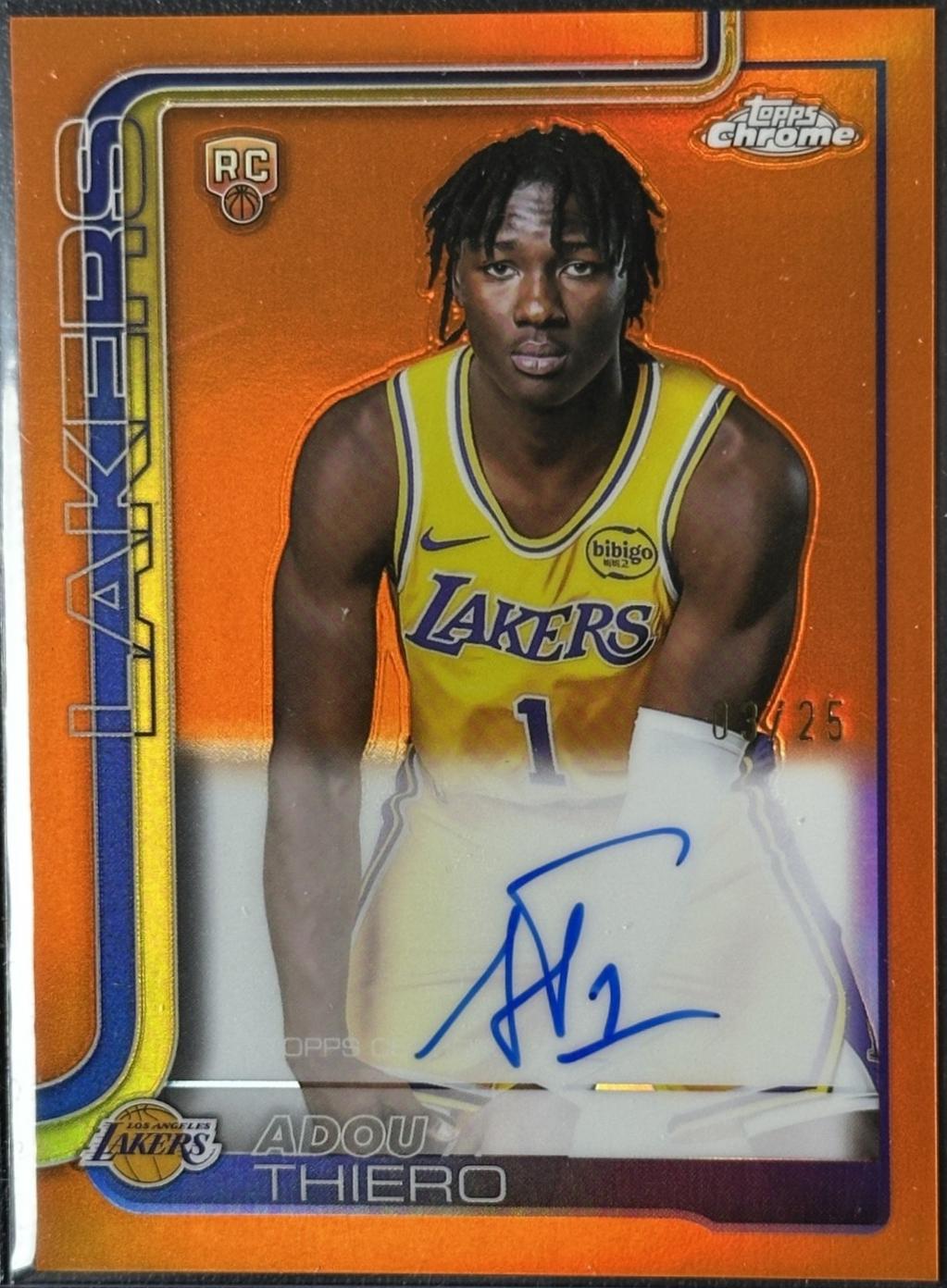 Adou Thiero [Refractor Orange] #TCAR-AT