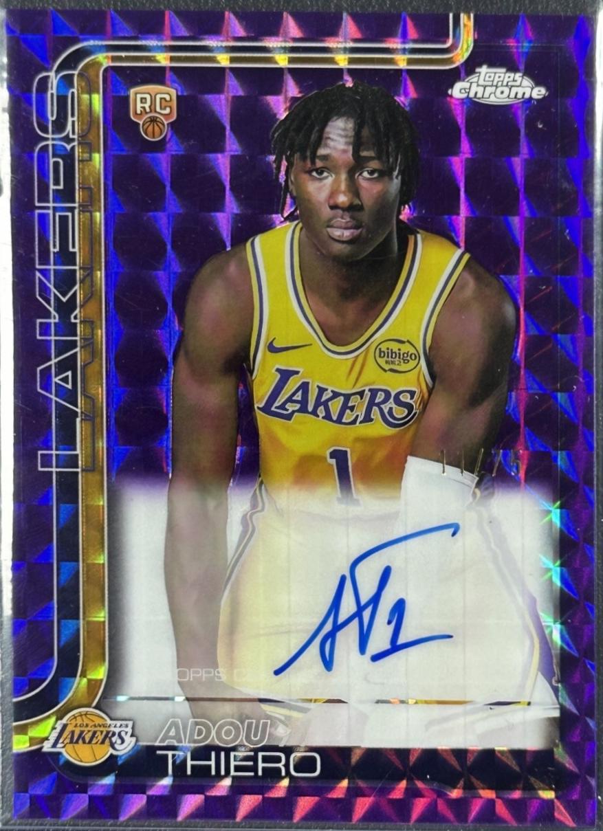 Adou Thiero [Refractor Purple] #TCAR-AT