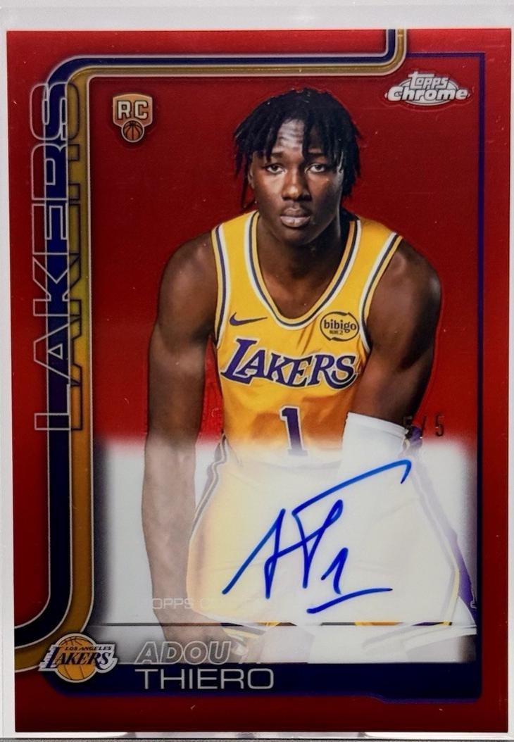 Adou Thiero [Refractor Red] #TCAR-AT