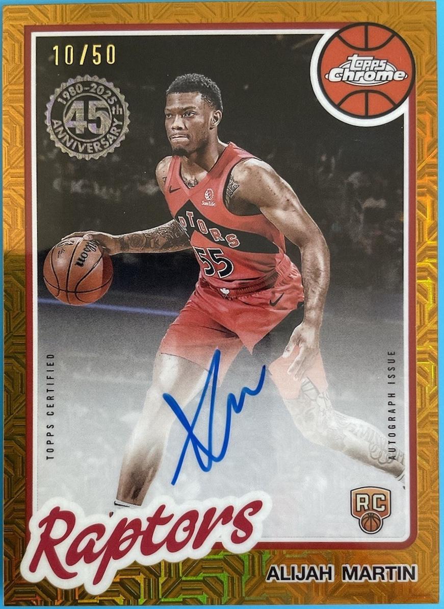 Alijah Martin [Refractor Gold] #TCAR-AM