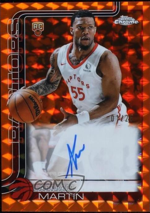 Alijah Martin [Refractor Orange] #TCAR-AM
