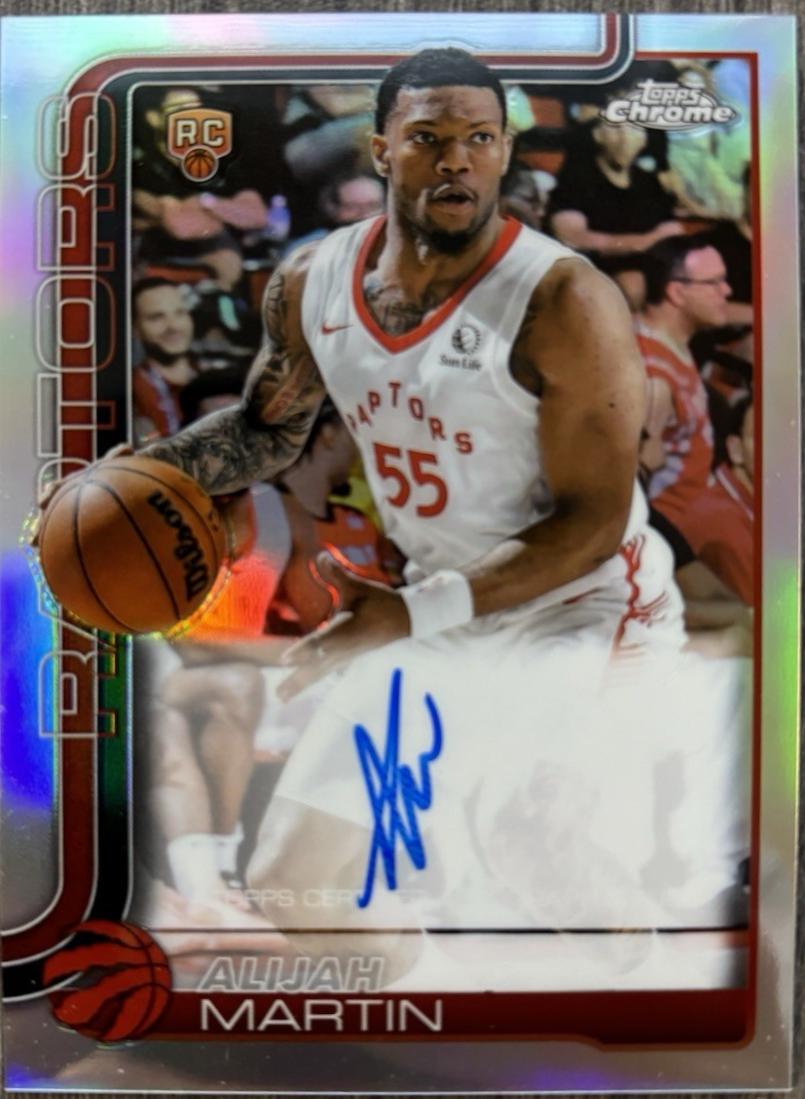 Alijah Martin [Refractor] #TCAR-AM