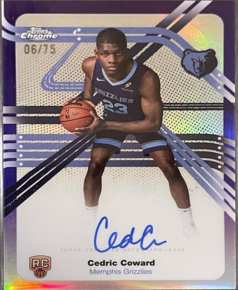 Cedric Coward [Refractor Purple] #TCAR-CC