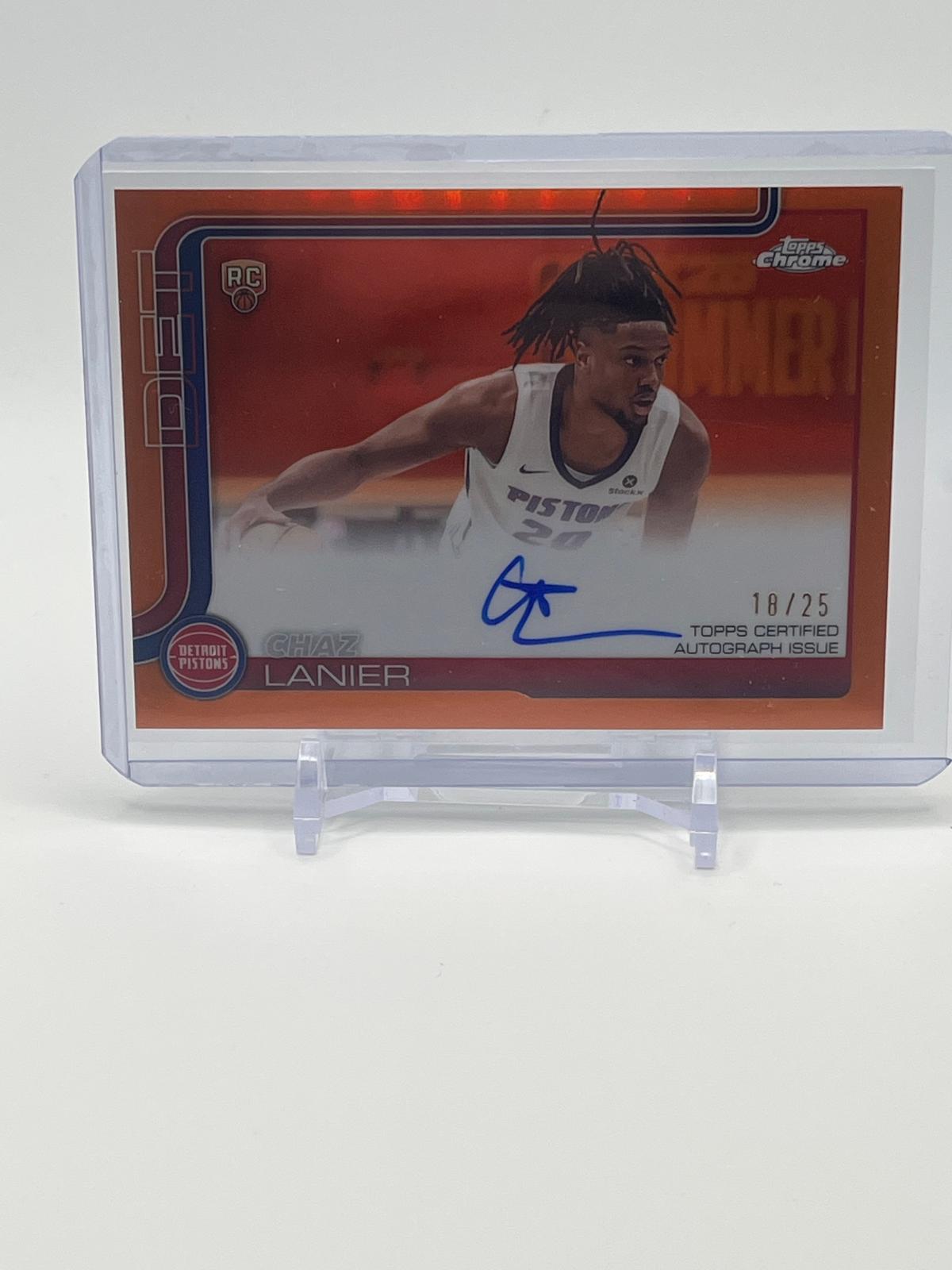 Chaz Lanier [Refractor Orange] #TCAR-CL