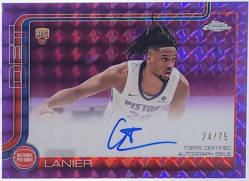 Chaz Lanier [Refractor Purple] #TCAR-CL