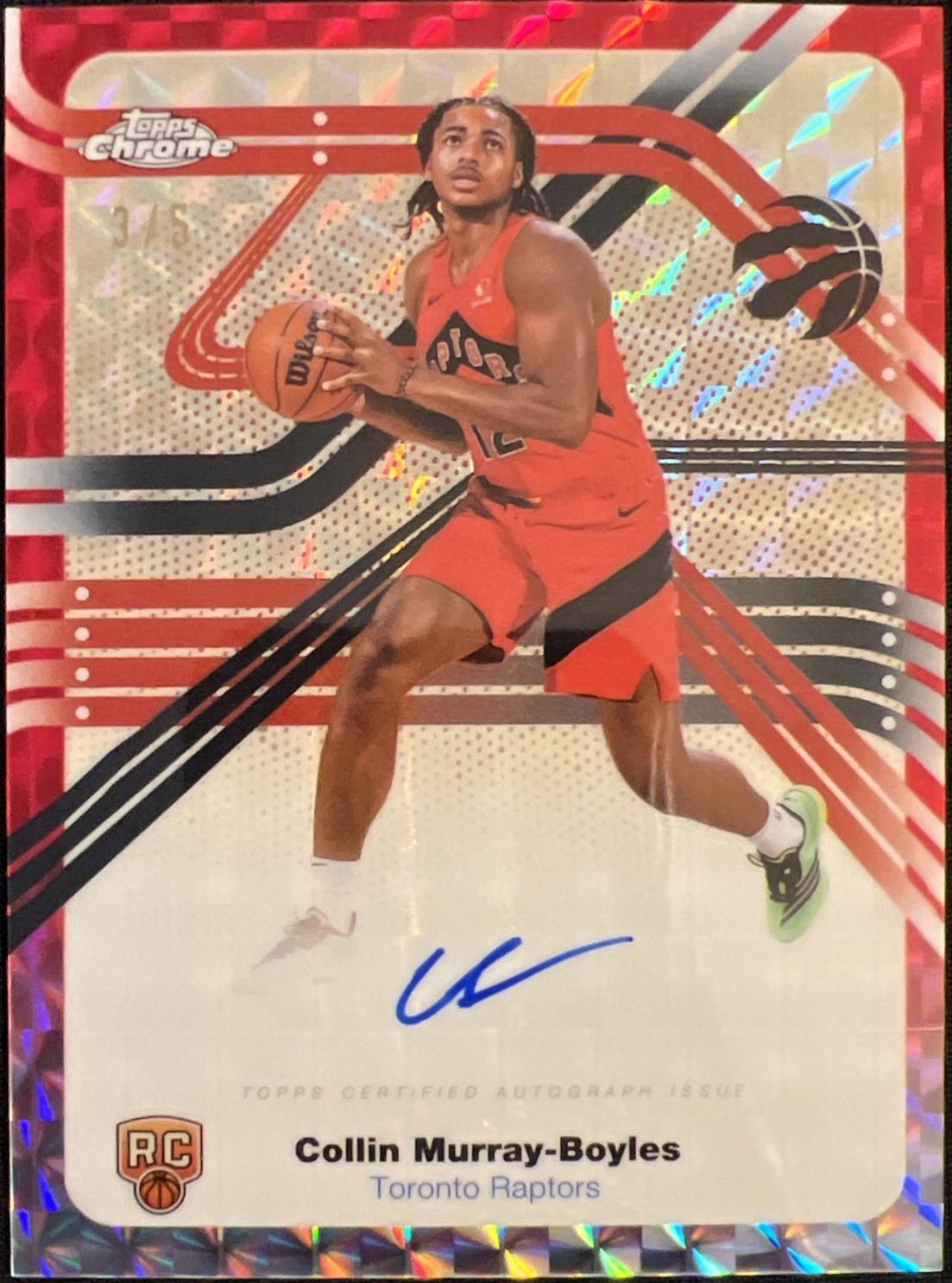Collin Murray-Boyles [Refractor Red] #TCAR-CMB