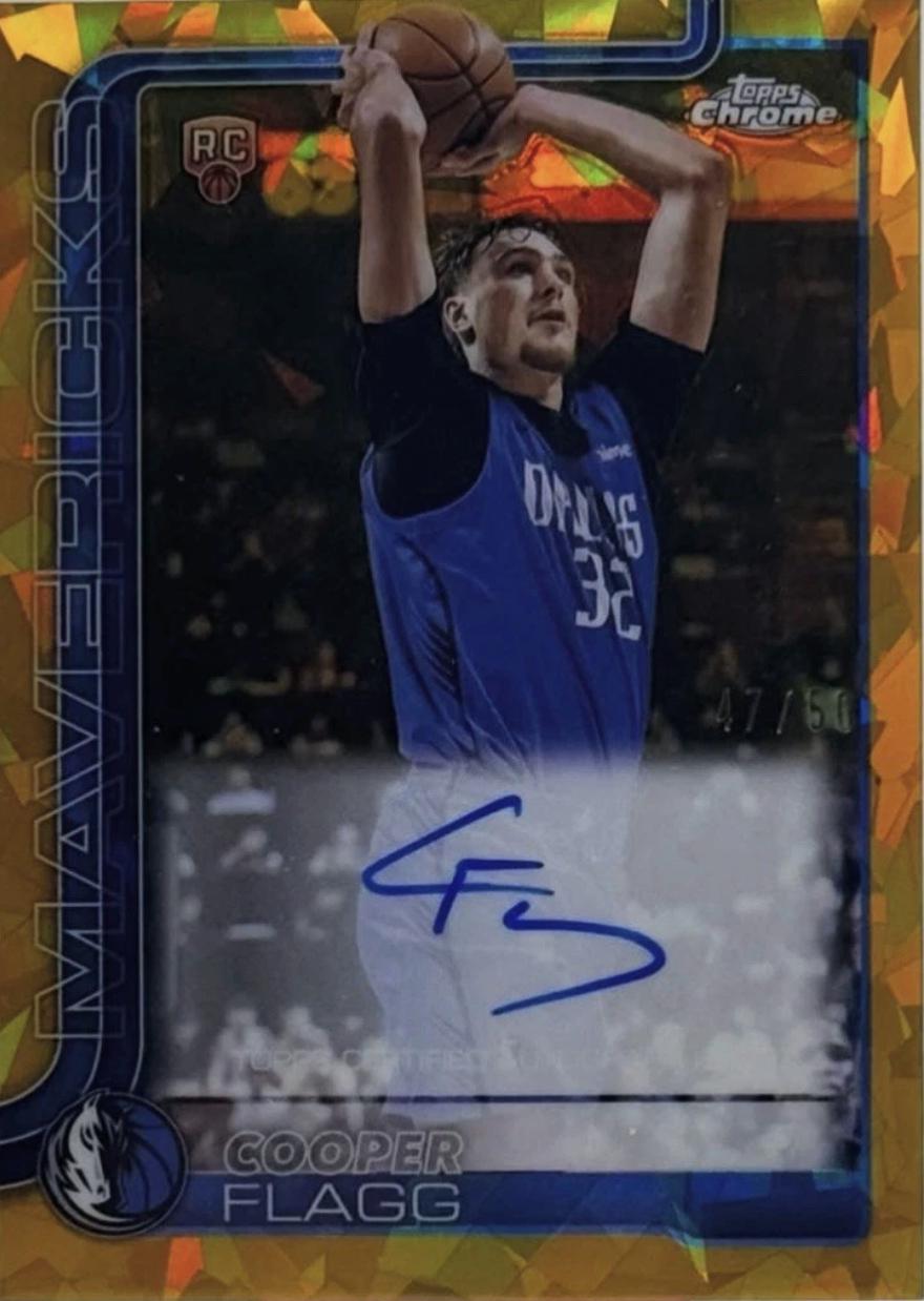 Cooper Flagg [Refractor Gold] #TCAR-CF