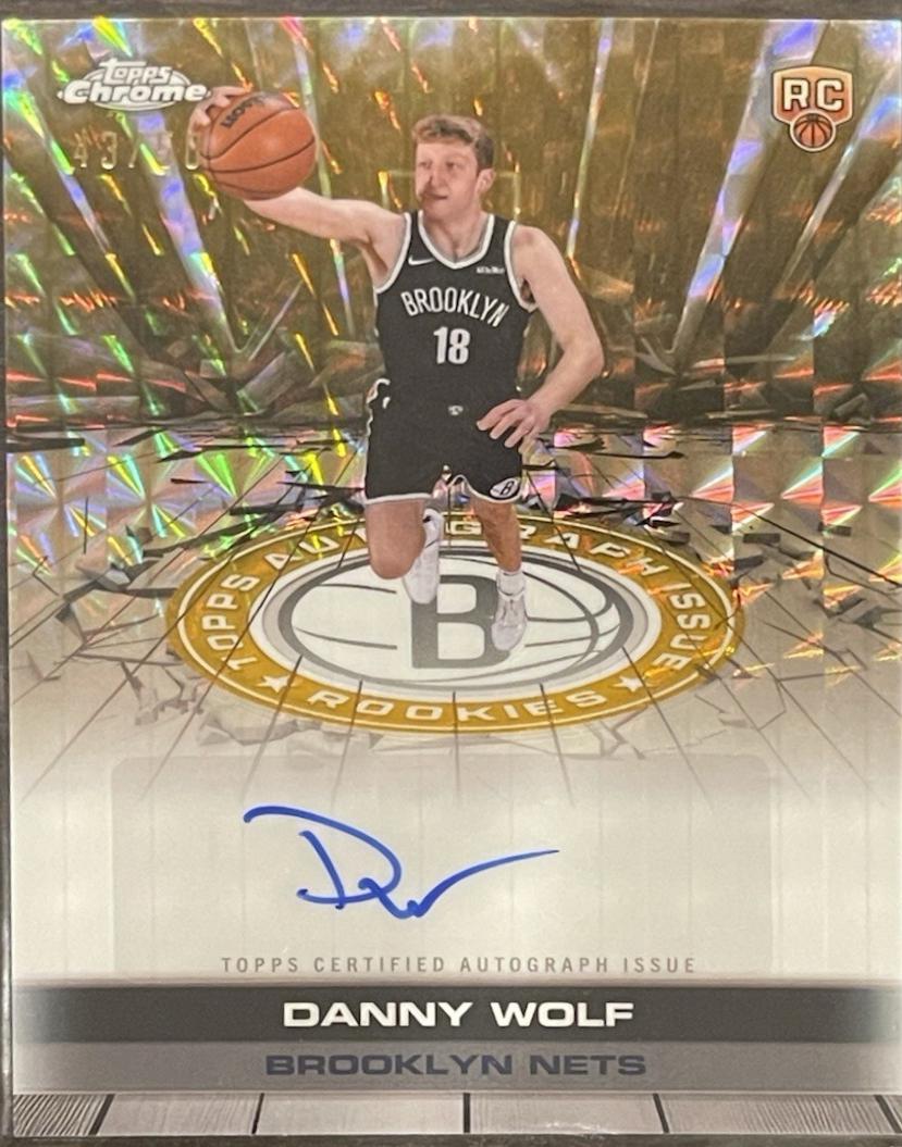 Danny Wolf [Refractor Gold] #TCAR-DW