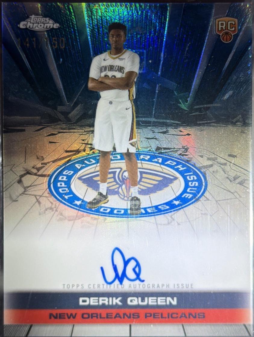Derik Queen [Refractor Blue] #TCAR-DQ