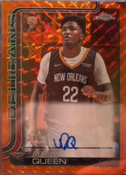 Derik Queen [Refractor Orange] #TCAR-DQ