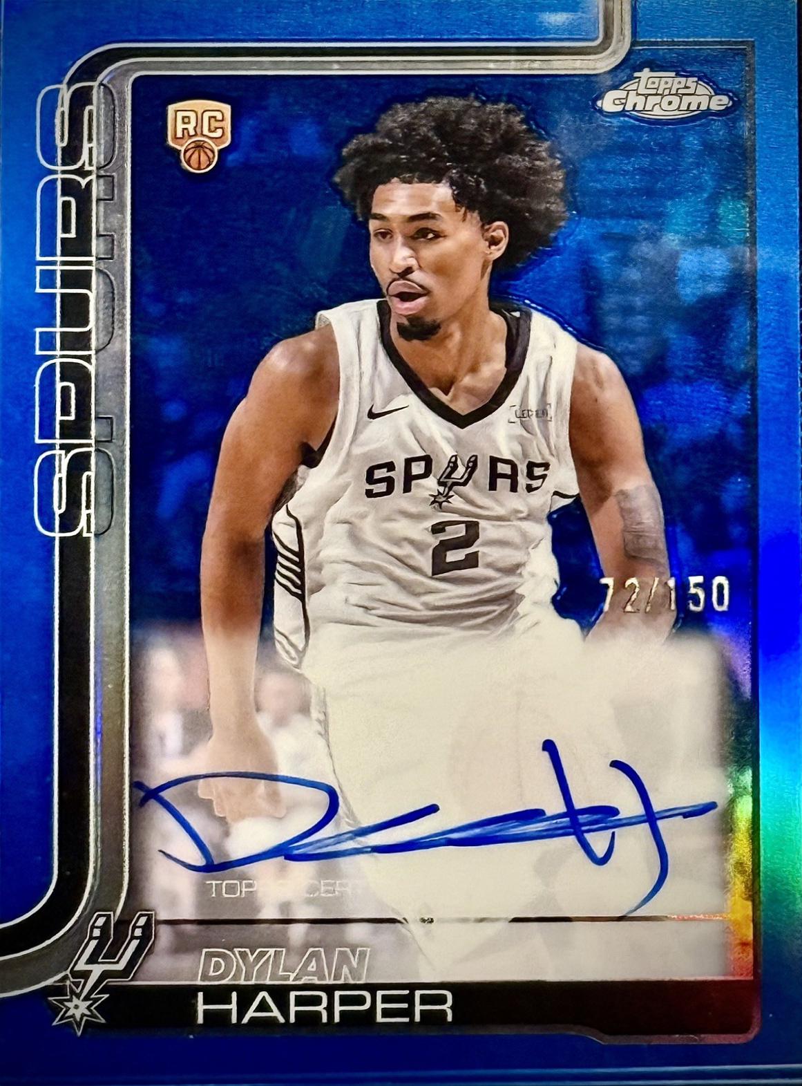 Dylan Harper [Refractor Blue] #TCAR-DH