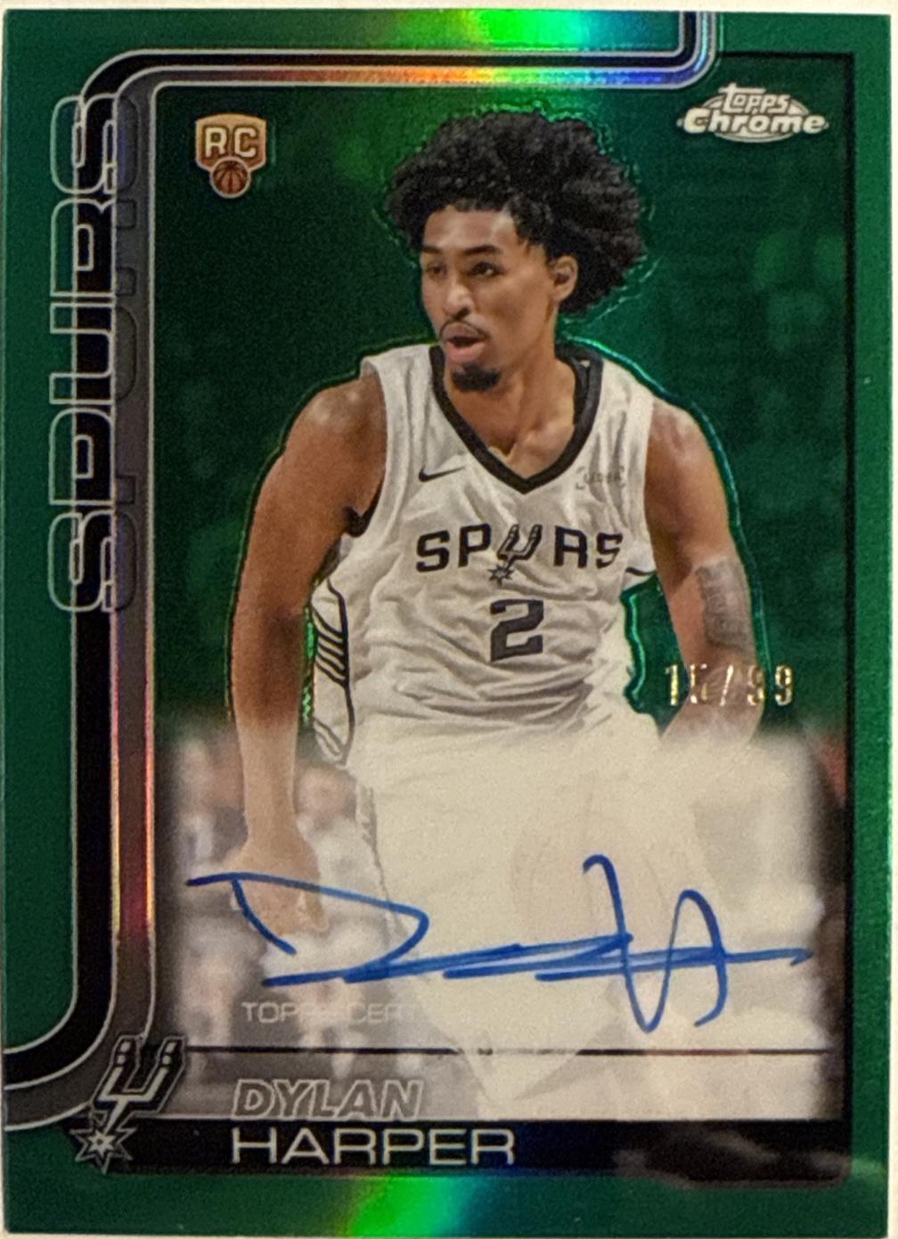 Dylan Harper [Refractor Green] #TCAR-DH