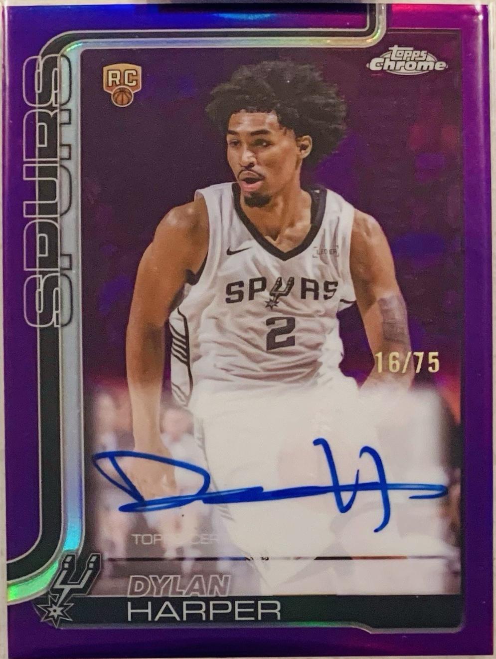 Dylan Harper [Refractor Purple] #TCAR-DH