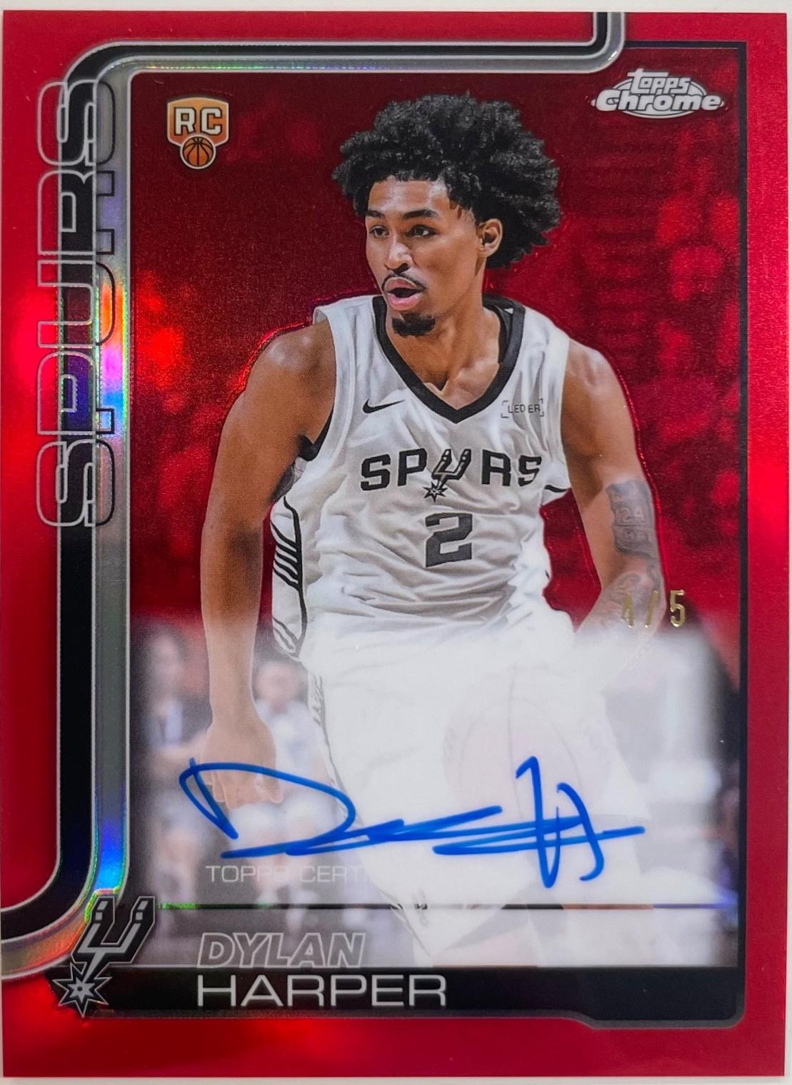 Dylan Harper [Refractor Red] #TCAR-DH