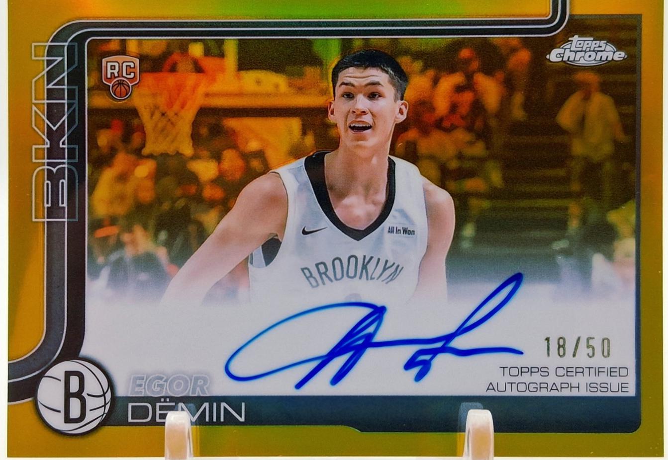 Egor Demin [Refractor Gold] #TCAR-ED