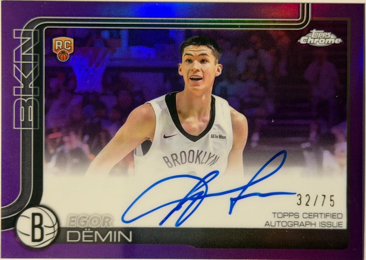 Egor Demin [Refractor Purple] #TCAR-ED