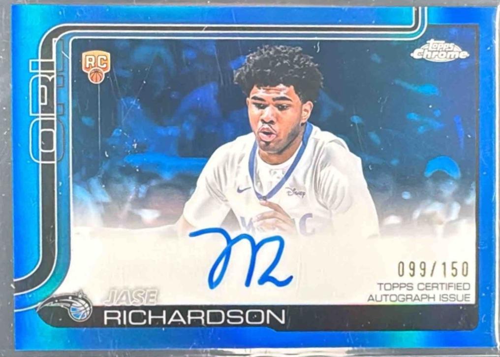 Jase Richardson [Refractor Blue] #TCAR-JR