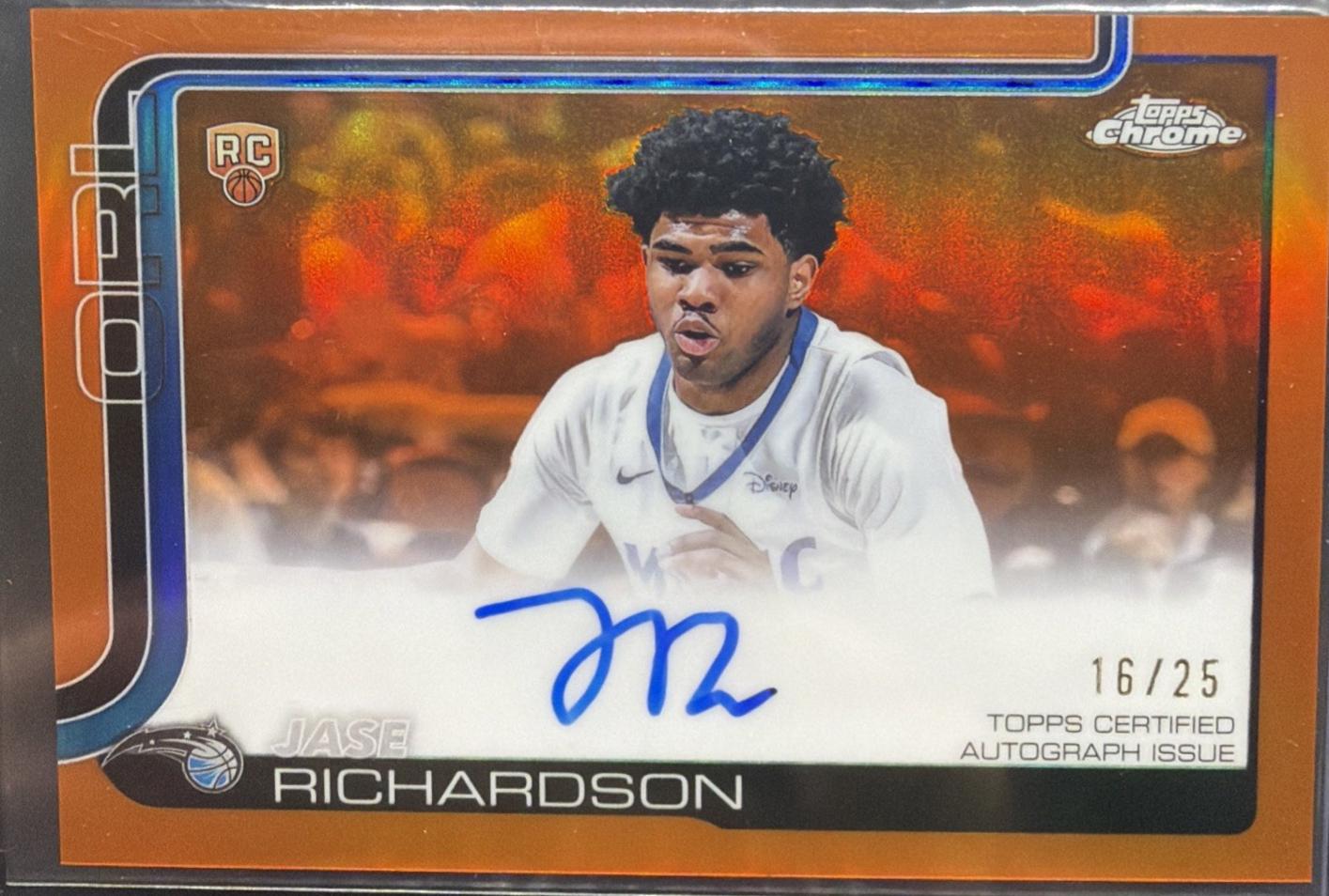 Jase Richardson [Refractor Orange] #TCAR-JR