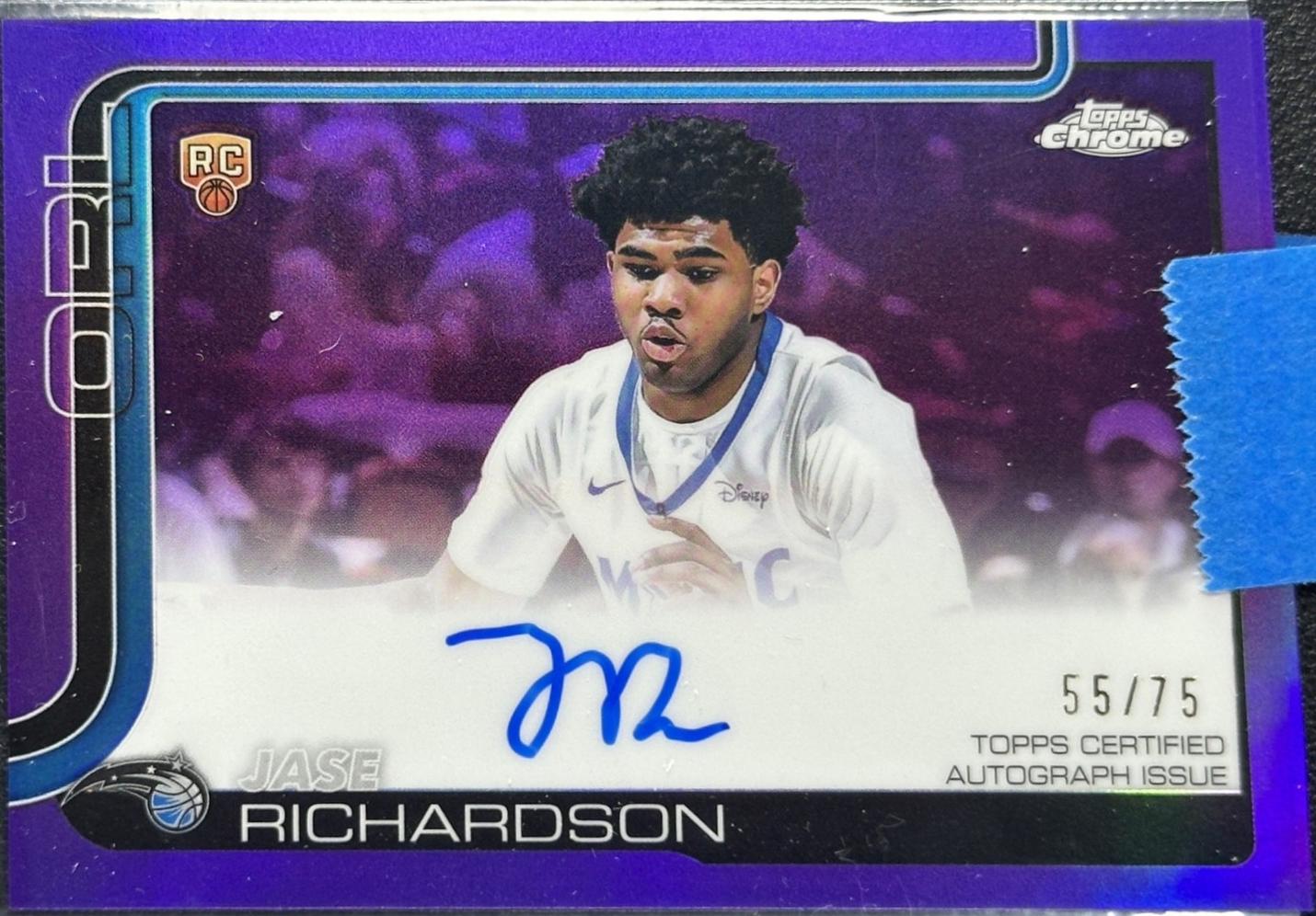 Jase Richardson [Refractor Purple] #TCAR-JR