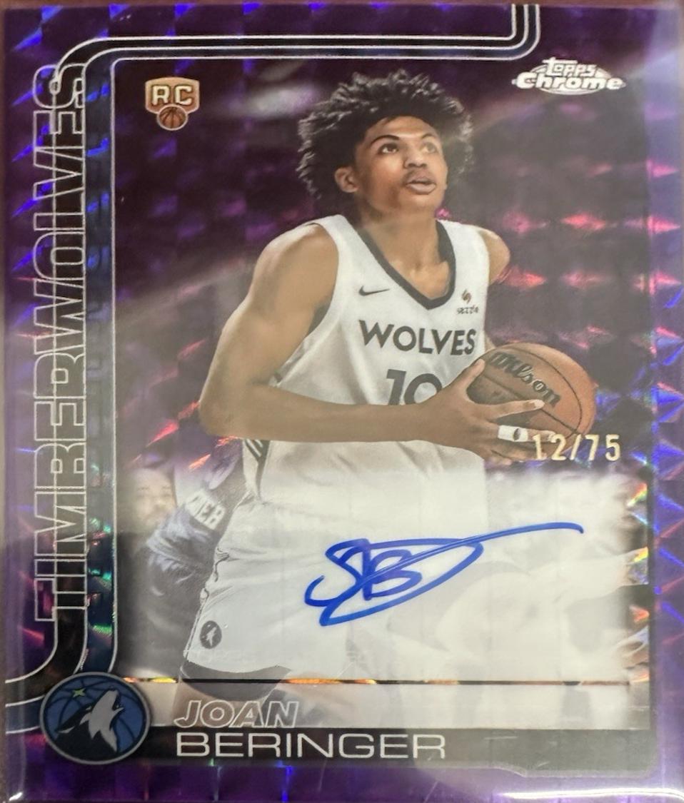 Joan Beringer [Refractor Purple] #TCAR-JB