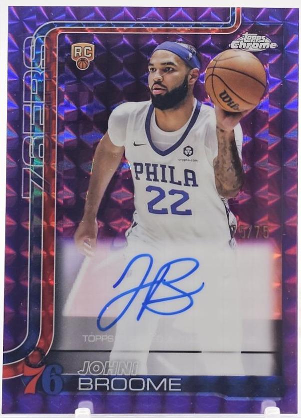 Johni Broome [Refractor Purple] #TCAR-JBE