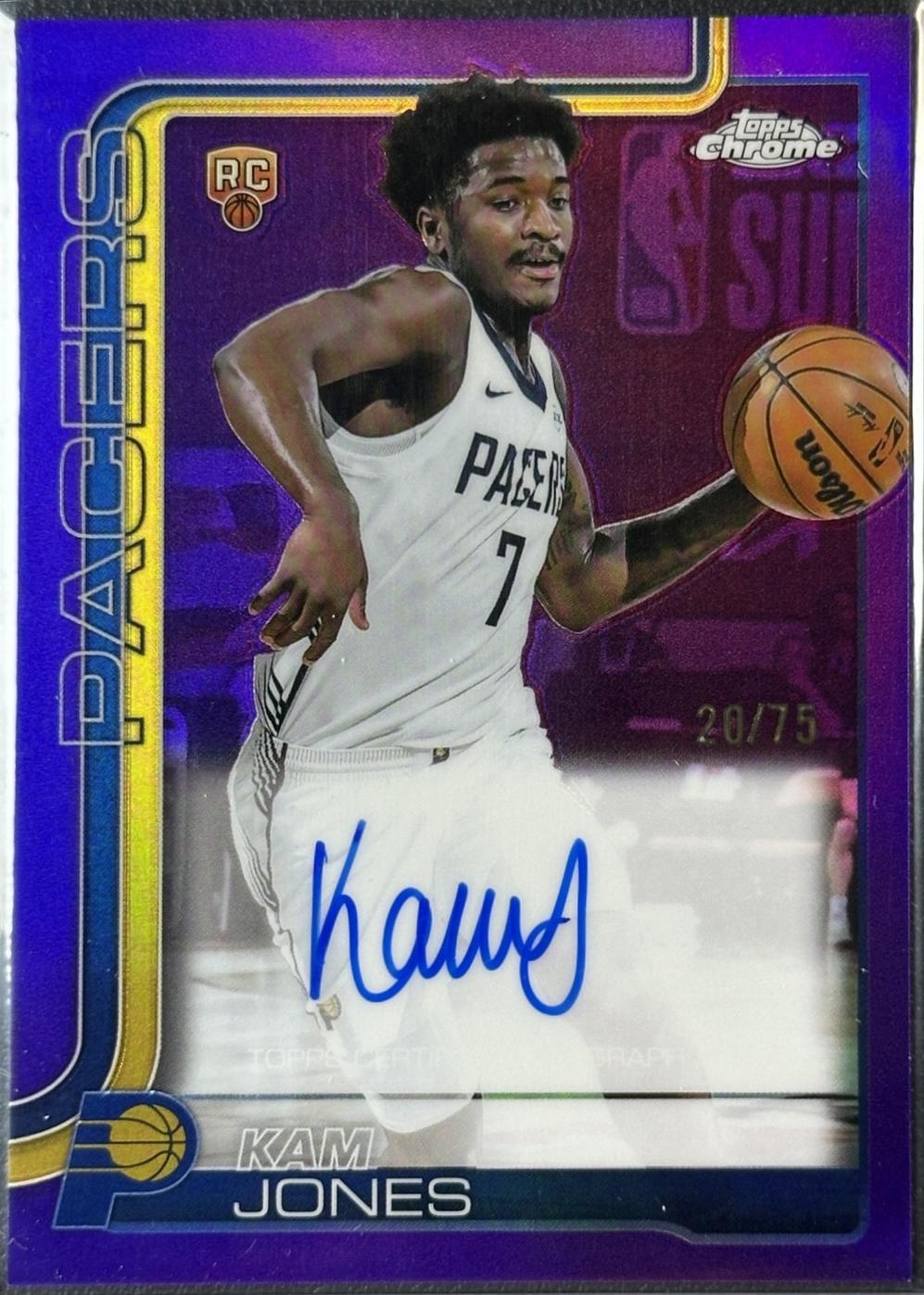 Kam Jones [Refractor Purple] #TCAR-KJ