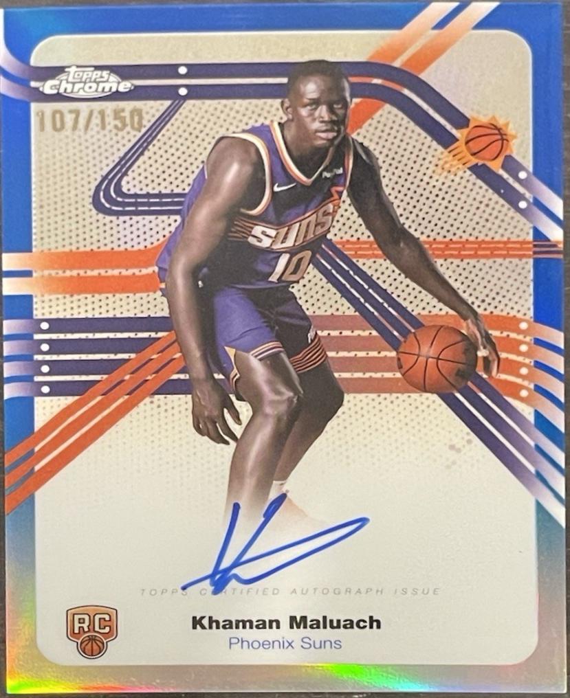 Khaman Maluach [Refractor Blue] #TCAR-KM