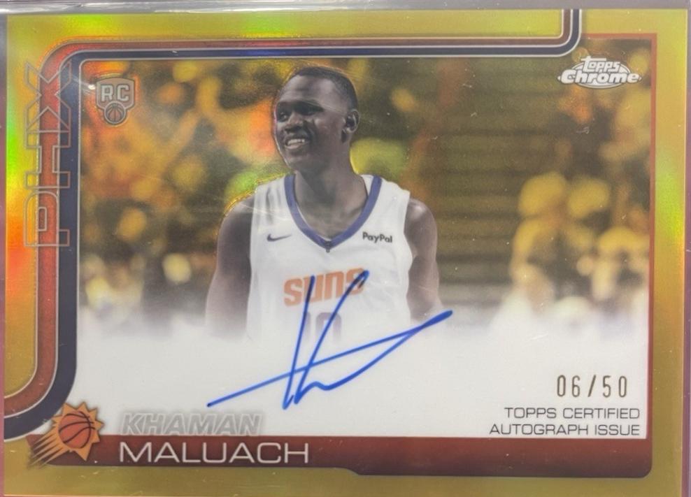 Khaman Maluach [Refractor Gold] #TCAR-KM