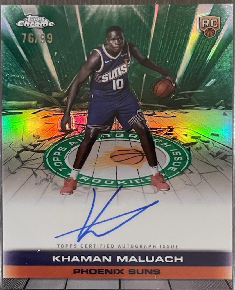 Khaman Maluach [Refractor Green] #TCAR-KM