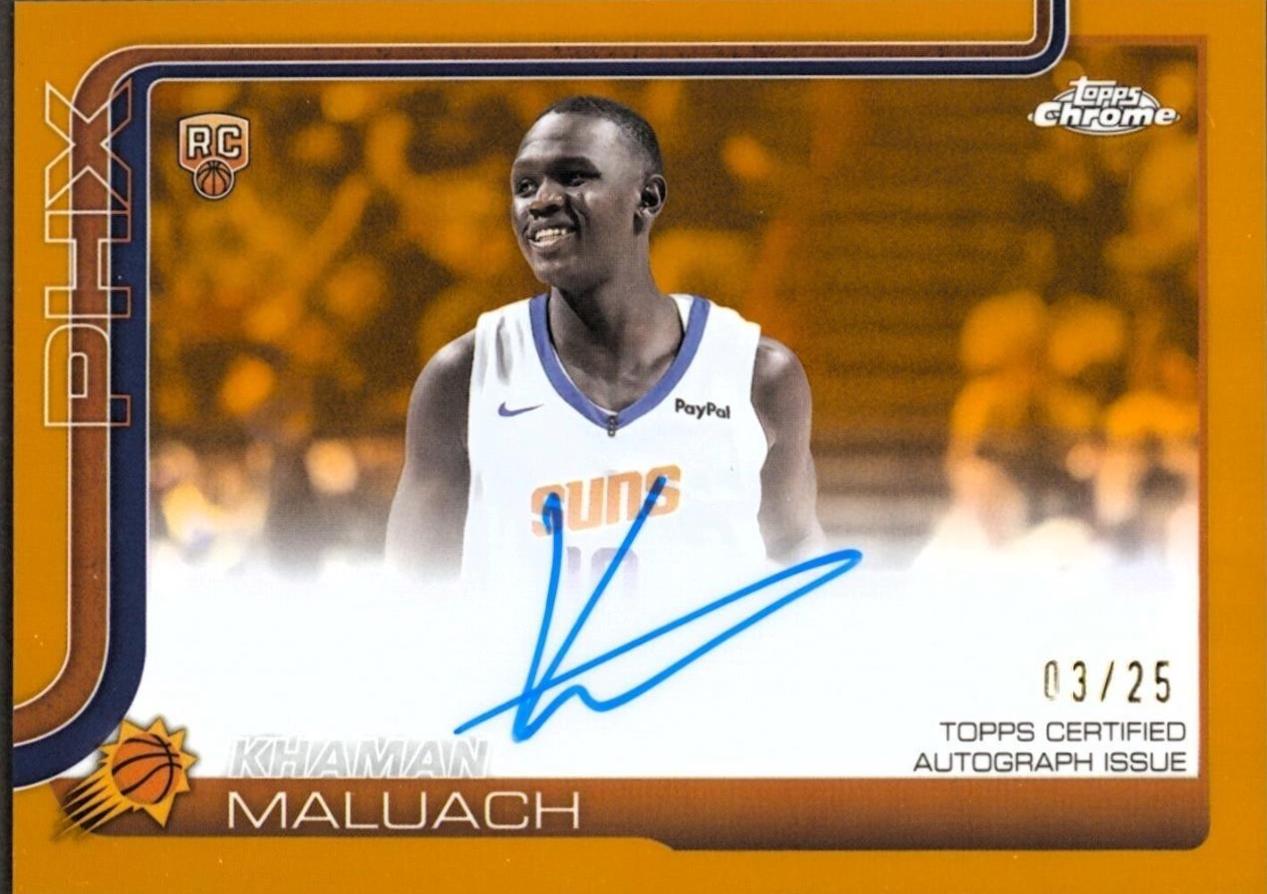 Khaman Maluach [Refractor Orange] #TCAR-KM