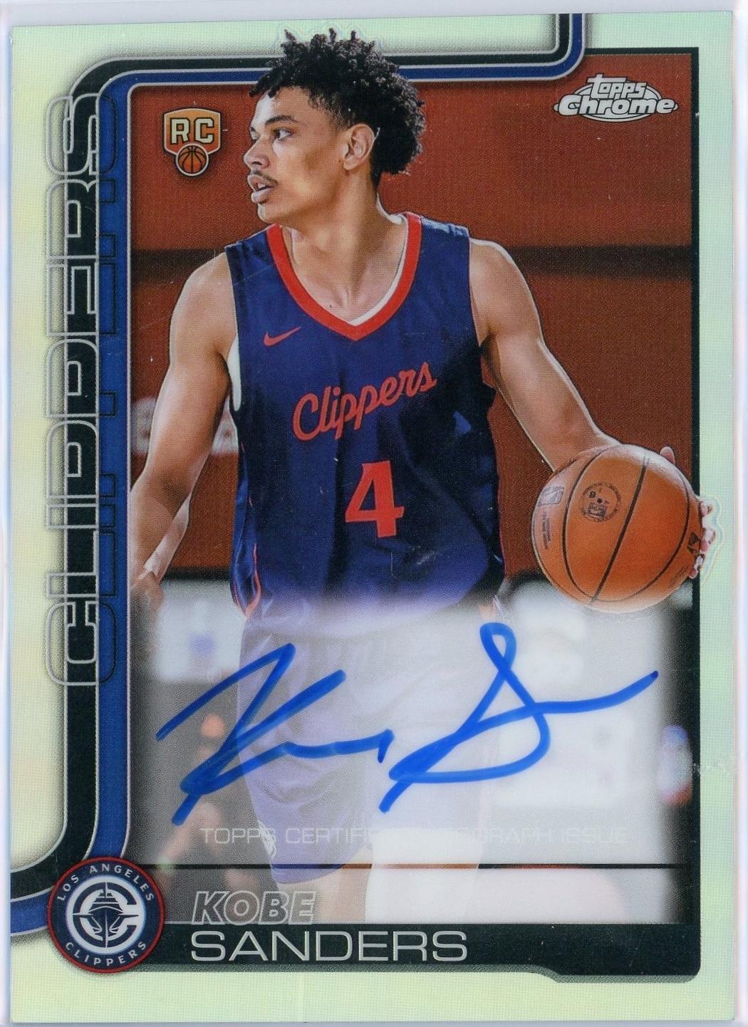 Kobe Sanders [Refractor] #TCAR-KS