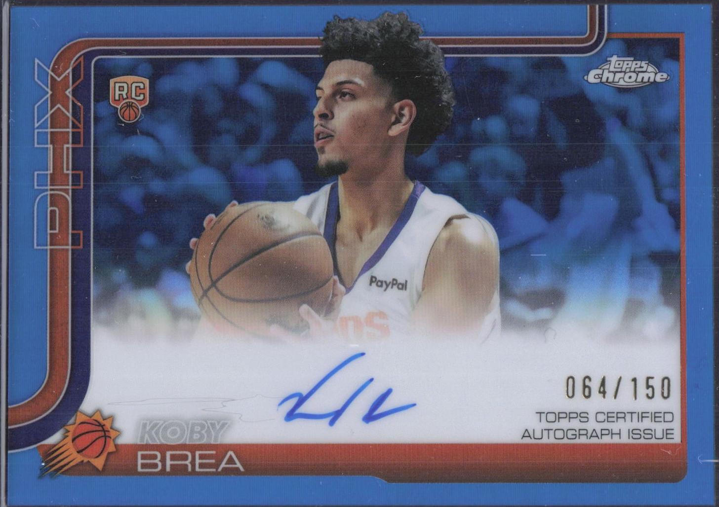 Koby Brea [Refractor Blue] #TCAR-KB